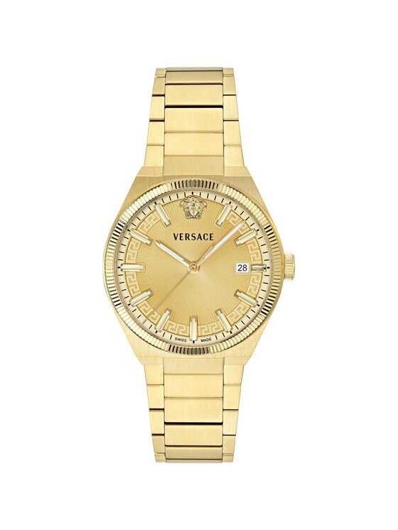 Versace Versace Zegarek VE5Y00526 Złoty