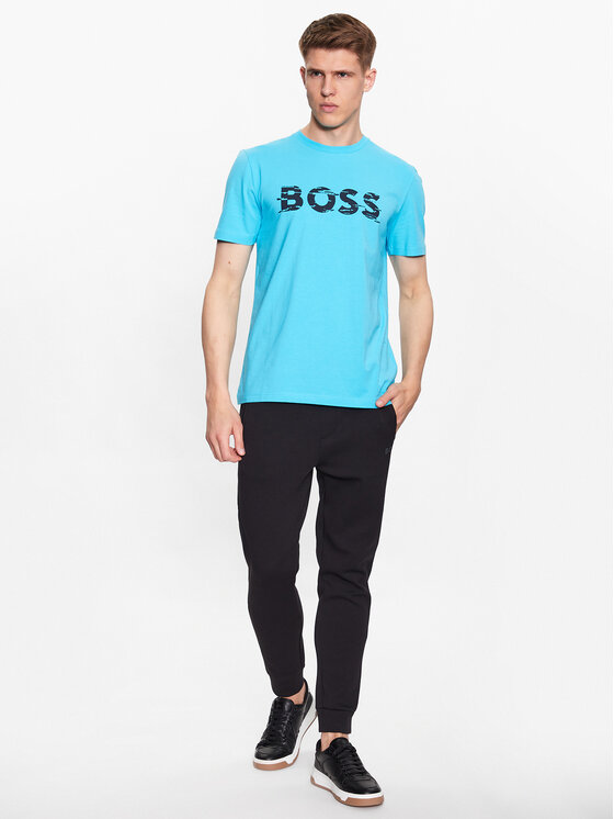 BOSS Boss T-Shirt 50483730 Blau Regular Fit