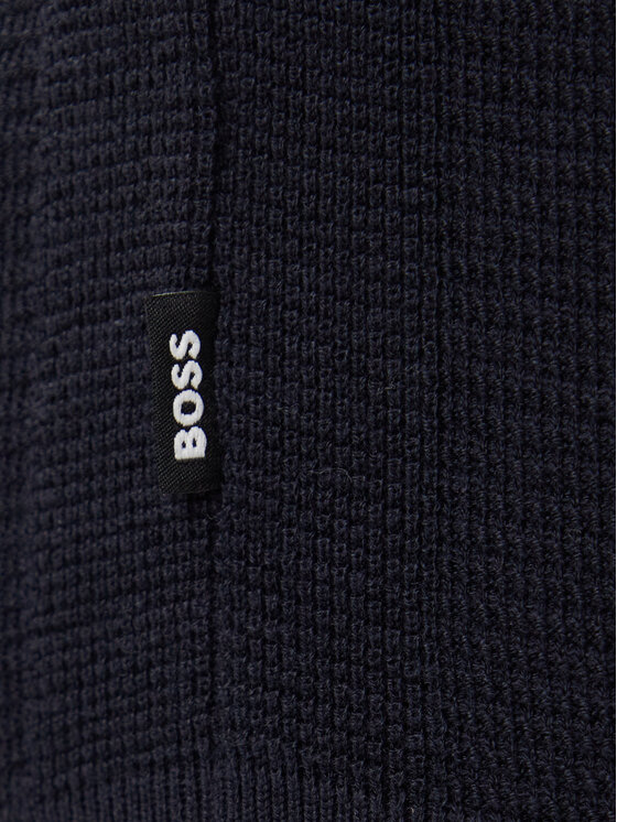 BOSS BOSS Tričko H-Ianni 50543161 Tmavomodrá Regular Fit