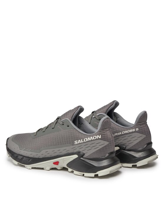 Salomon Salomon Buty do biegania Alphacross 5 473133 29 W0 Szary