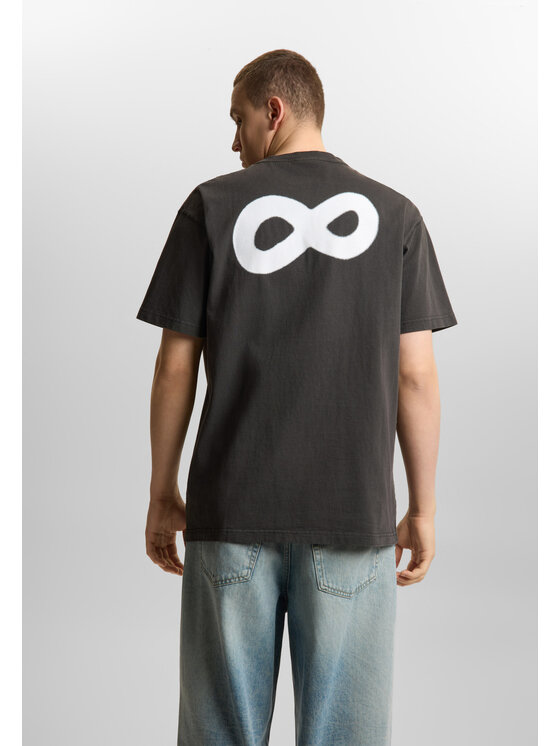 PROSTO. PROSTO. T-Shirt Infinity D Czarny Oversize