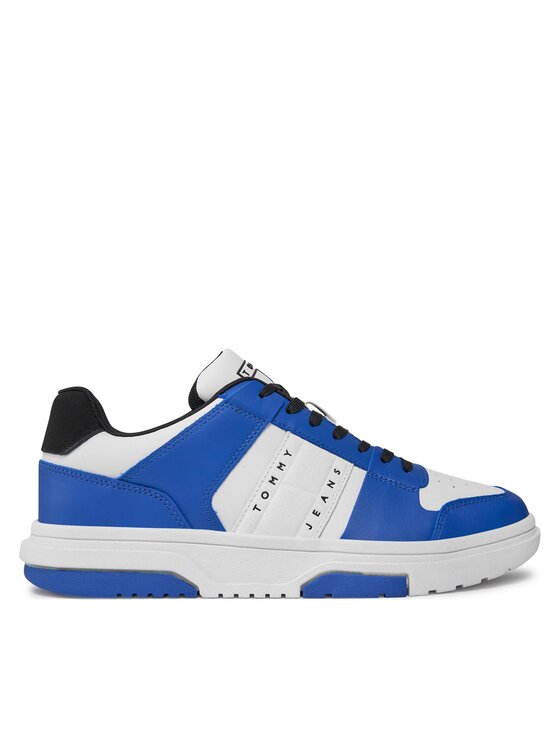 Tommy Jeans Snīkeri Tjm Leather Cupsole 2.0 EM0EM01283 Balts