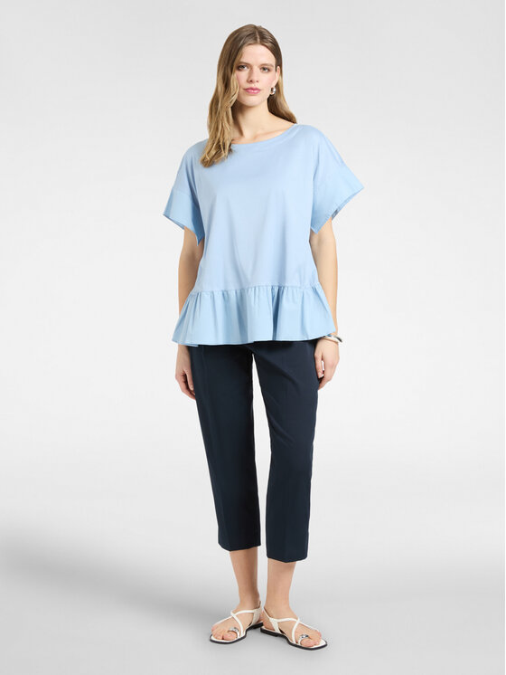 Elena Mirò Elena Mirò Pantaloni di tessuto P011P000499N0H4 Blu Regular Fit