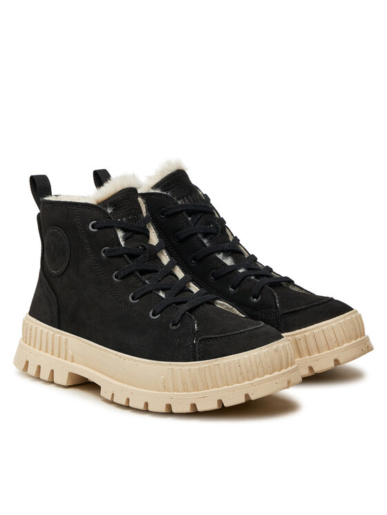 Palladium Palladium Schnürstiefeletten 74353-008-M Schwarz