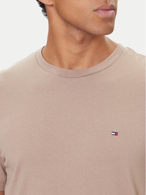 Tommy Hilfiger Tommy Hilfiger Póló Ess Seasonal MW0MW39995 Bézs Regular Fit