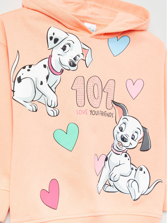 Completo felpa e leggings DISNEY 1686727 Arancione...