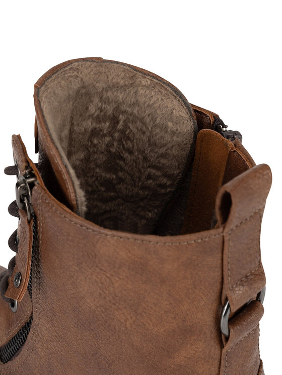 Mustang Mustang Schnürschuhe 1397-501 Braun