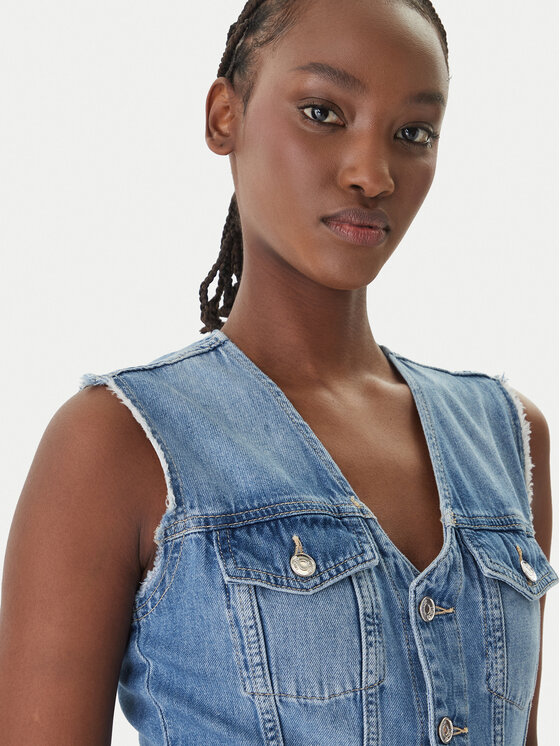 Liu Jo Liu Jo Jeanskleid UA6123 D0309 Blau Regular Fit