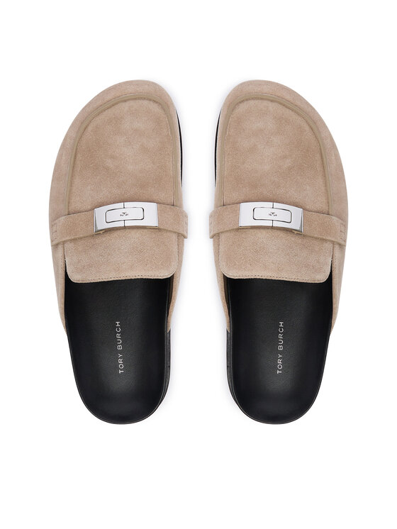 Tory Burch Tory Burch Шльопанці Lee Lee Mule 177967 Бежевий
