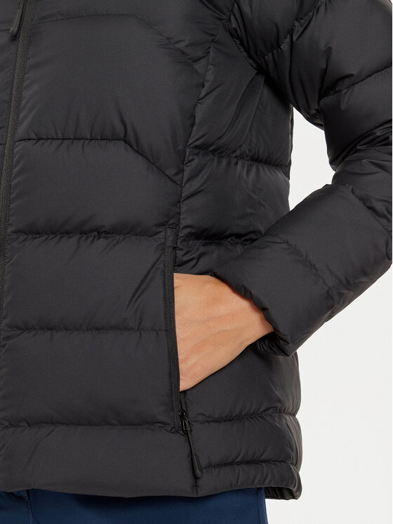 Jack Wolfskin Jack Wolfskin Μπουφάν πουπουλένιο Ather Down A60330 Μαύρο Regular Fit
