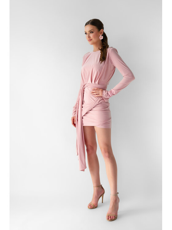 Aurora Aurora Sukienka wieczorowa Noelle Różowy Feminine Fit