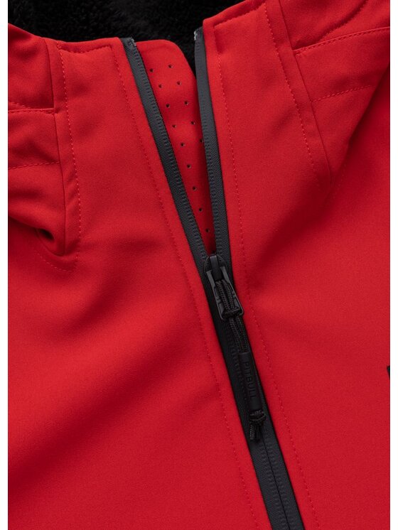 PITBULL PITBULL Kurtka zimowa MIDWAY II Czerwony Regular Fit