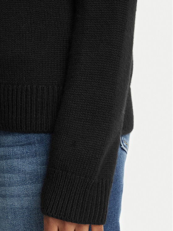 Liu Jo Sport Liu Jo Sport Sweter TF6160 MA22S Czarny Regular Fit