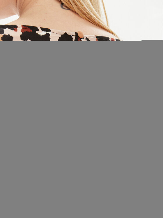 Vila Vila Marškinėliai Paya 14067404 Ruda Regular Fit