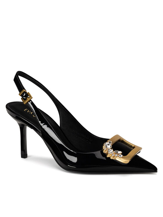 Eva Minge Eva Minge Sandalen SUN-V1560-48 Schwarz