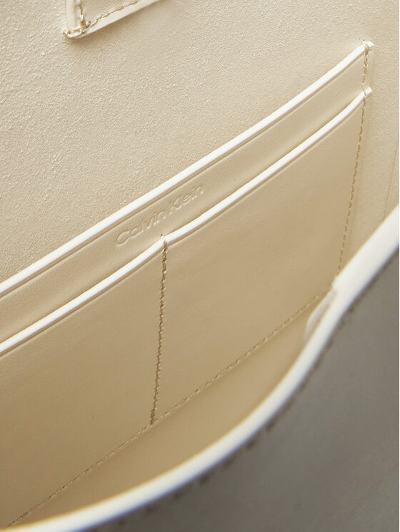 Calvin Klein Calvin Klein Torebka Line Ns Crossbody Lth Bag LV04F3005G Biały