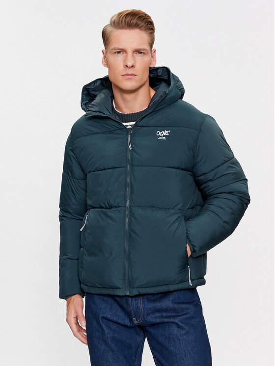 Jack&Jones Geacă din puf 12238878 Verde Regular Fit