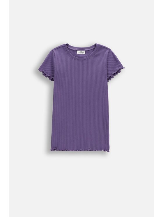 Dziecięcy T-Shirt Coccodrillo, Rozmiar 122, Fioletowy, WC6143226VGA-016