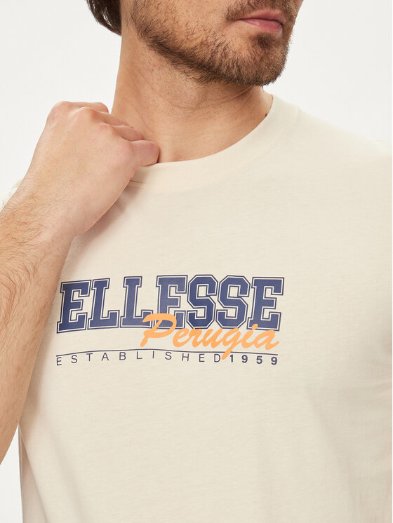 Ellesse Ellesse T-särk Zagda SHV20122 Valge Regular Fit