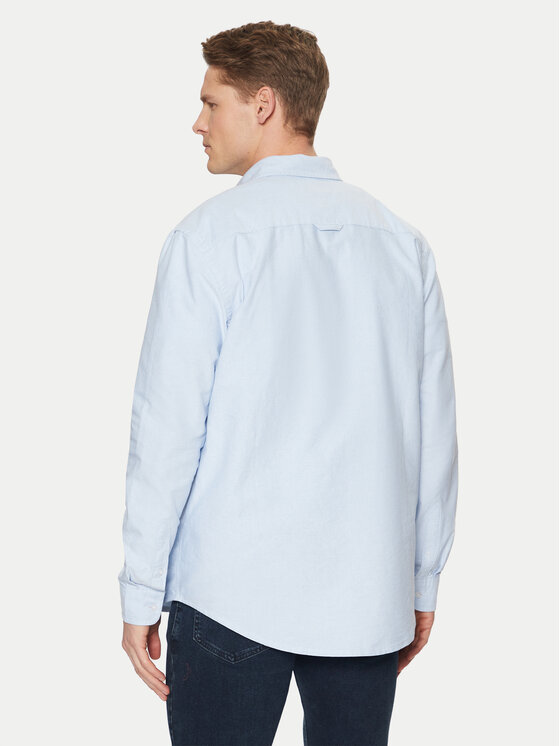 Tommy Jeans Tommy Jeans Košile Oxford DM0DM20667 Světle modrá Regular Fit