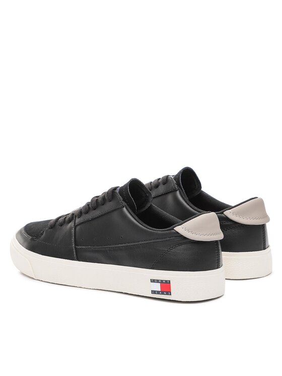 Tommy Jeans Tommy Jeans Snīkeri Vulcanized Ess EM0EM01106 Melns