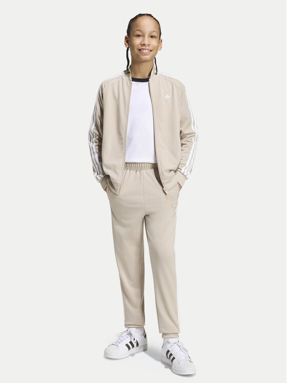 adidas adidas Teplákové kalhoty Sst Track IA2239 Světle béžová Regular Fit