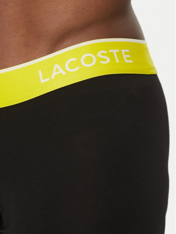 Lacoste Lacoste Set 3 parov boksaric 5H1297 Črna