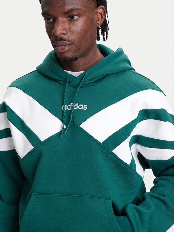 adidas adidas Μπλούζα Archive Cut Line JX3063 Πράσινο Regular Fit