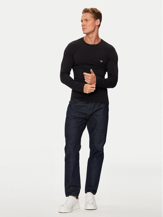 Emporio Armani Underwear Emporio Armani Underwear Longsleeve 111023 4F512 00020 Μαύρο Slim Fit