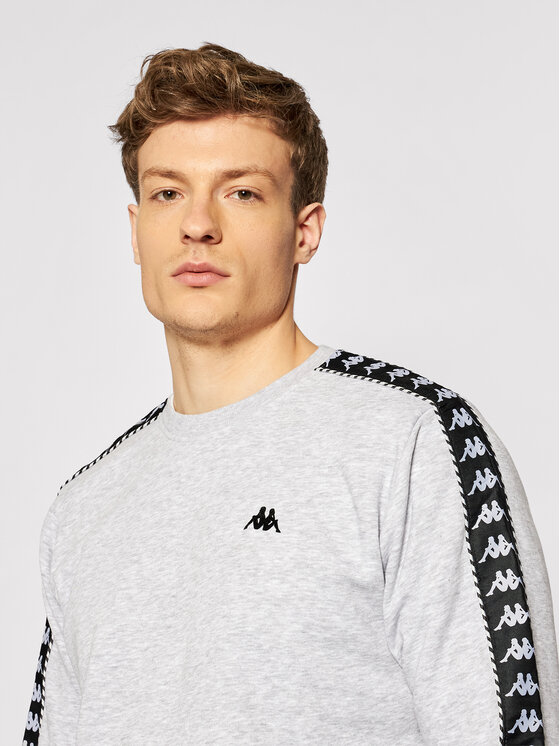 Kappa Sweatshirt 309004 Gris Regular Fit