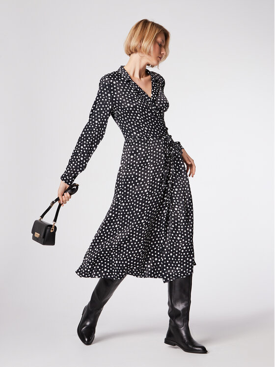 Vestito chemisier SUD514-03 Nero Regular Fit