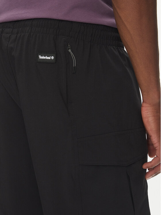 Timberland Timberland Спортни шорти TB0A677F Черен Regular Fit