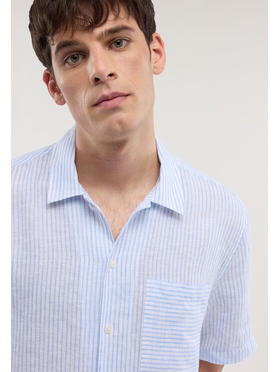 Trussardi Trussardi Koszula 5031N000038N0RA Turkusowy Regular Fit