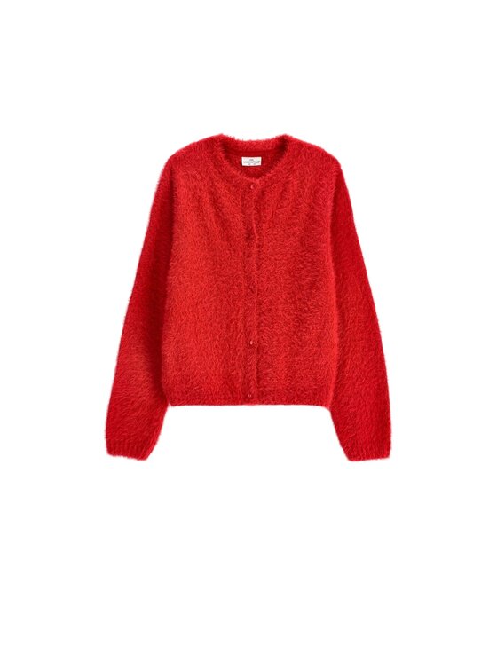 Coccodrillo Coccodrillo Sweter ZC6172203EJG-009 Czerwony Regular Fit