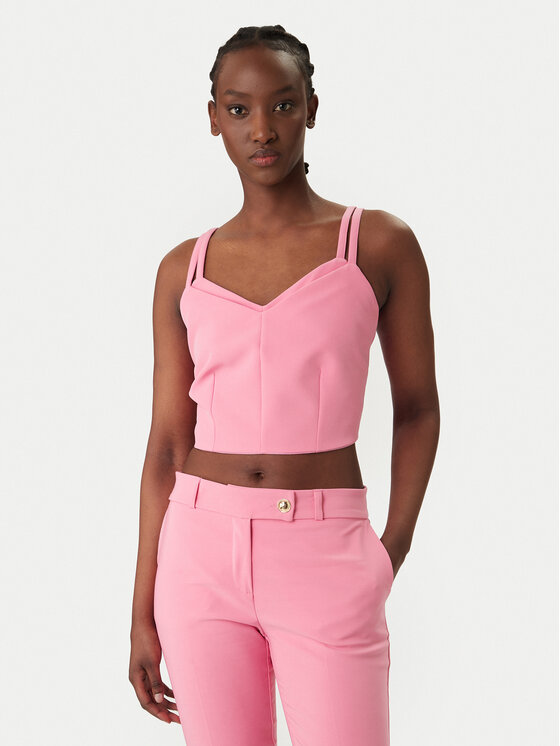 Rinascimento Rinascimento Top CFC0127891003 Roosa Slim Fit