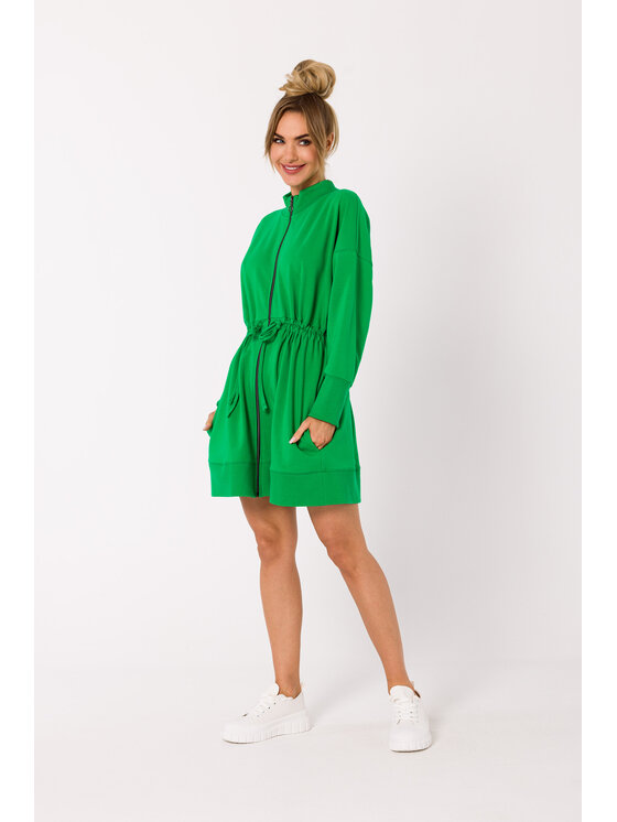 Made of Emotion Made of Emotion Vestito da giorno M733 Verde Premium Fit