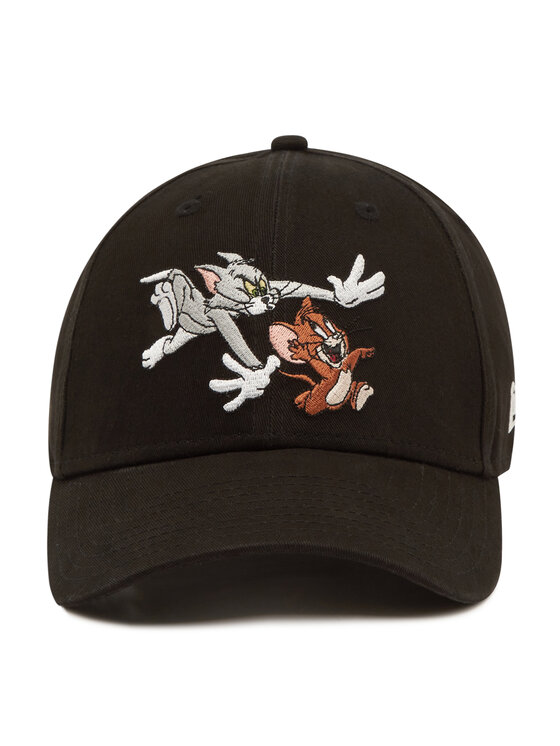New Era Kepurė su snapeliu Tom And Jerry Black 9Forty Cap 60112666 Juoda •  Modivo.lt