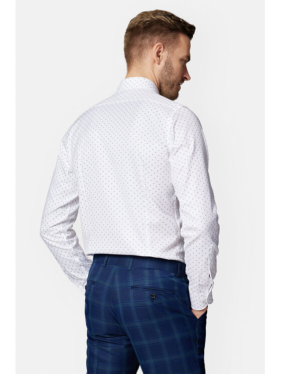 Lancerto Lancerto Koszula Marla KO073123000012 Biały Slim Fit