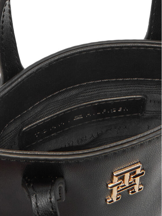 Tommy Hilfiger Tommy Hilfiger Torebka na telefon Th Distinct Phone Pouch AW0AW17402 Czarny