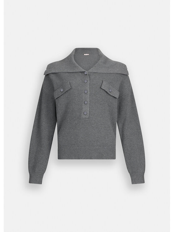 Liu Jo Liu Jo Maglione MF5373MS99E02050 Grigio Regular Fit