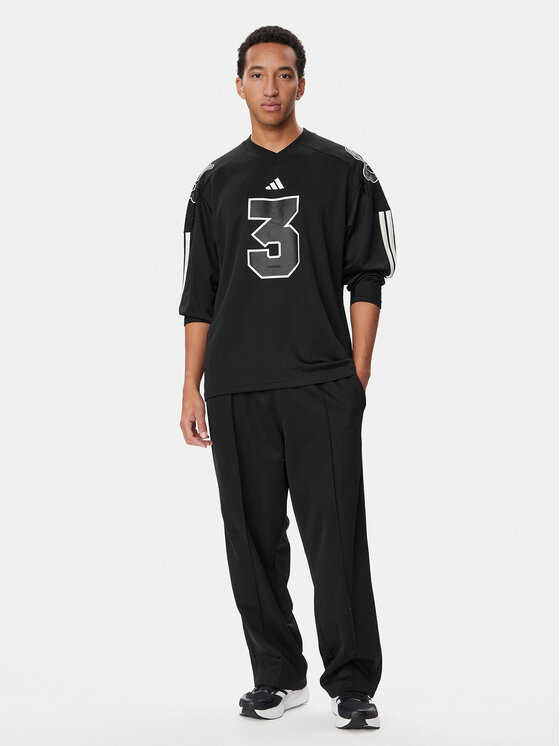 adidas adidas Longsleeve Stadium Jersey KF7320 Czarny Loose Fit