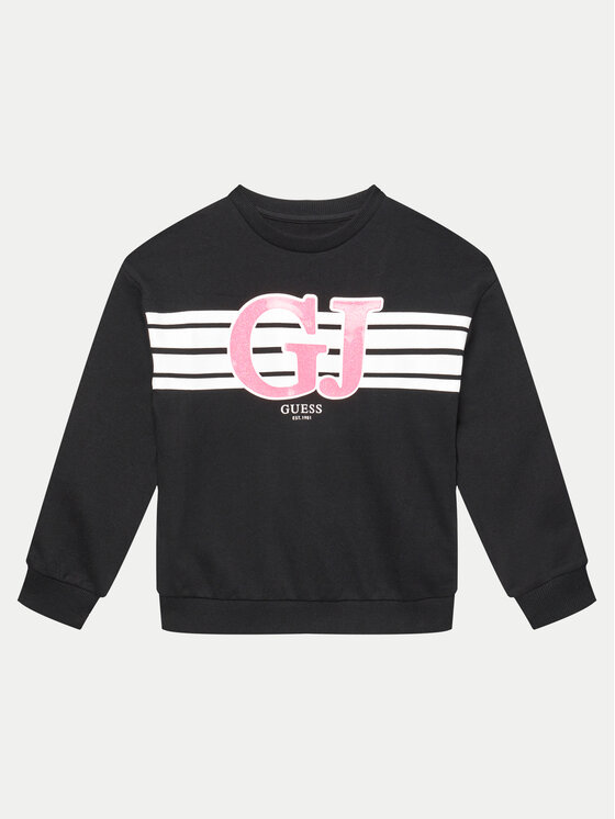 Guess Felpa J4YQ01 KA6R4 Nero Regular Fit, taglia : 8Y