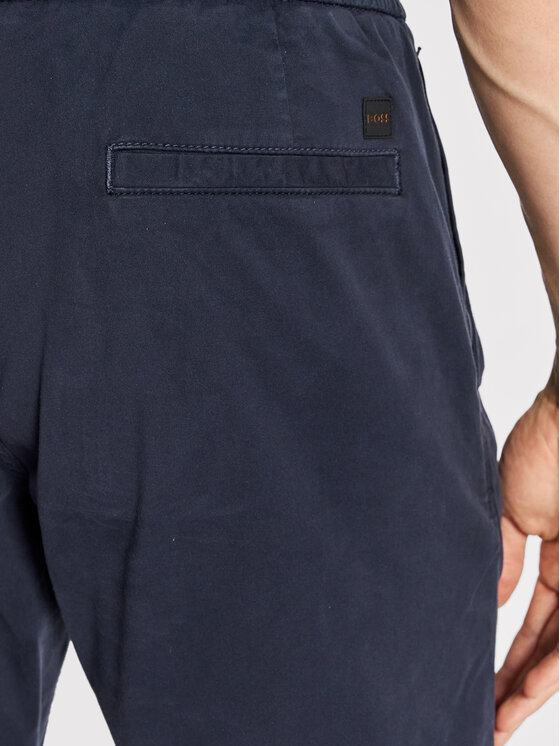 Pantaloni di tessuto Taber 50466574 Blu scuro