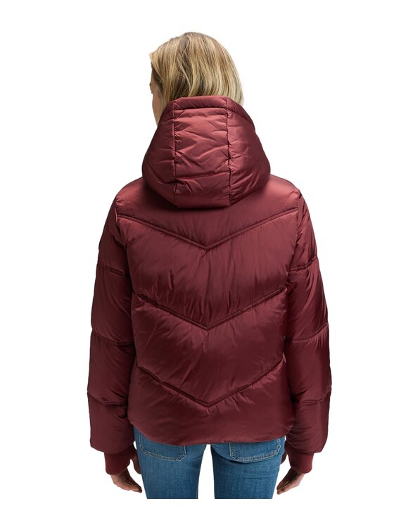 Lee Lee Kurtka puchowa 112387764 Bordowy Regular Fit