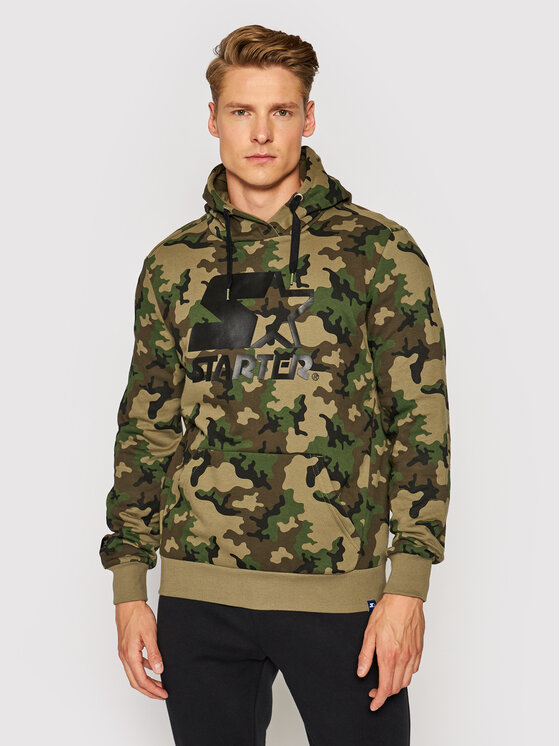Starter Starter Bluză SMG-003-BD Verde Regular Fit