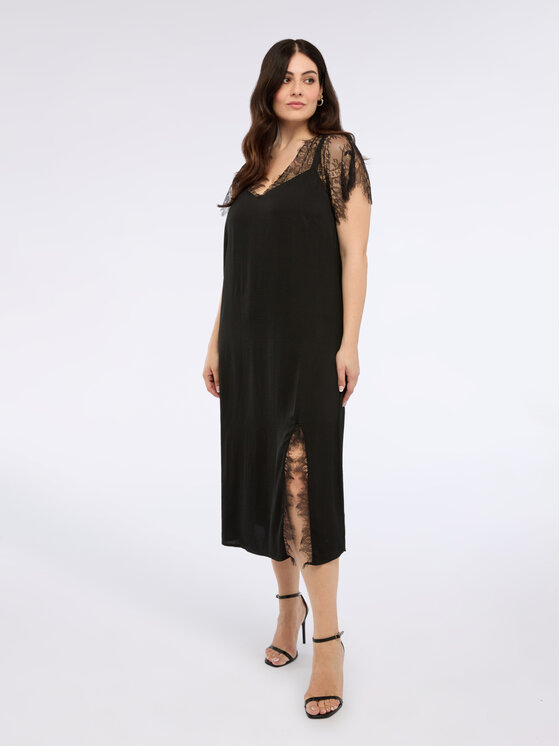 Fiorella Rubino Fiorella Rubino Abito da sera 7039T001684N033 Nero A-Line Fit