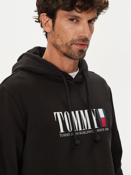 Tommy Jeans Tommy Jeans Μπλούζα Dna Graphic DM0DM22144 Μαύρο Regular Fit