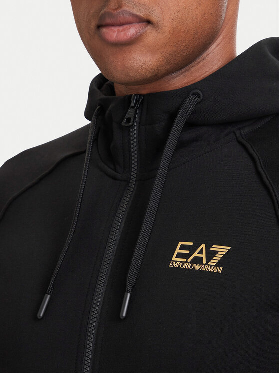 EA7 Emporio Armani EA7 Emporio Armani Pulóver 7M001047 AF10377 MC004 Fekete Regular Fit