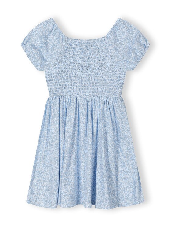 minoti minoti Sukienka codzienna 30DRESS166 Błękitny Regular Fit