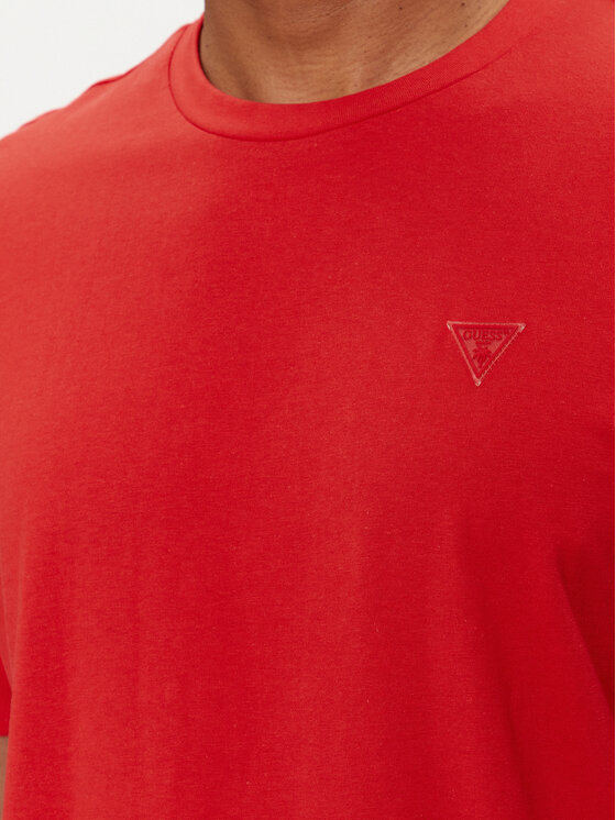 Guess Guess T-Shirt F3GI00 K8HM0 Czerwony Regular Fit